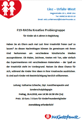 Kreative Probiergruppe